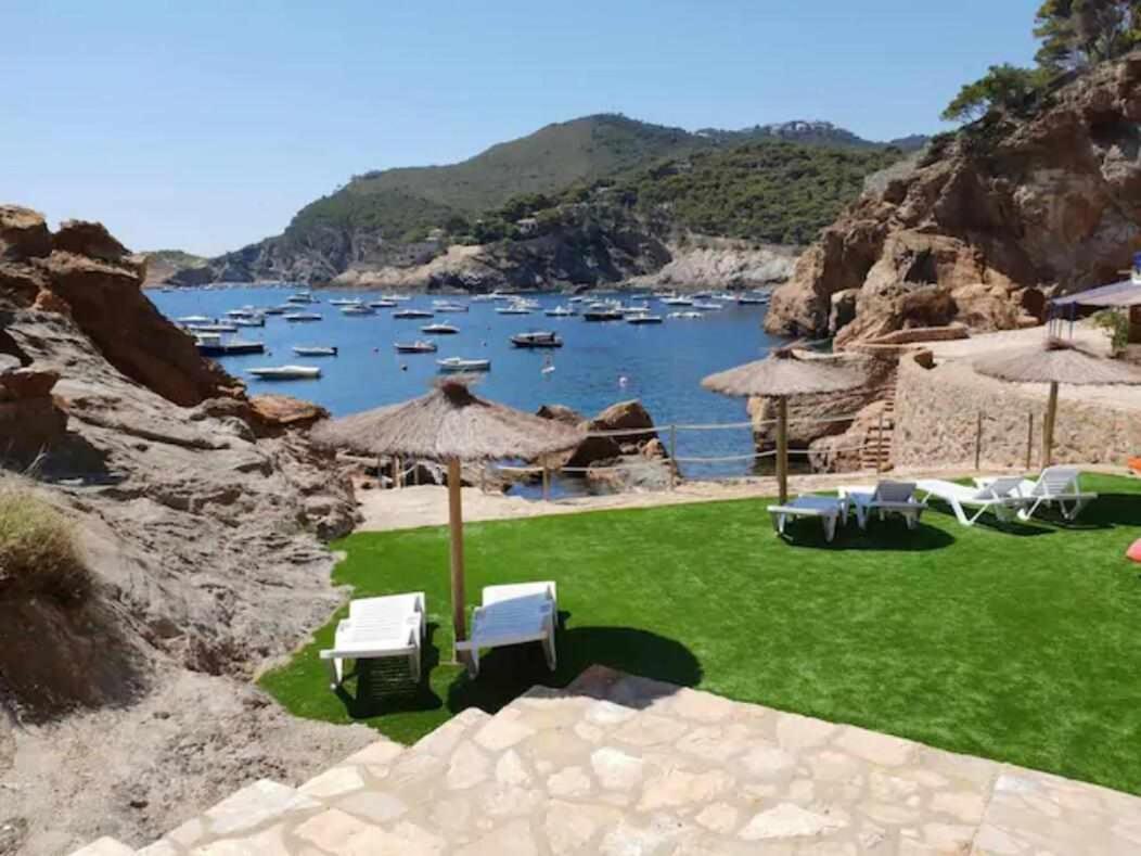 Capsasalbegur74 Terraza Sobre Mar Piscina Del Mar Apartamento Exterior foto