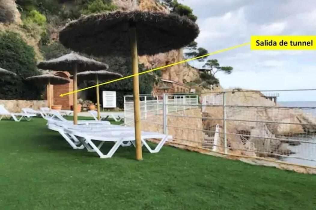 Capsasalbegur74 Terraza Sobre Mar Piscina Del Mar Apartamento Exterior foto